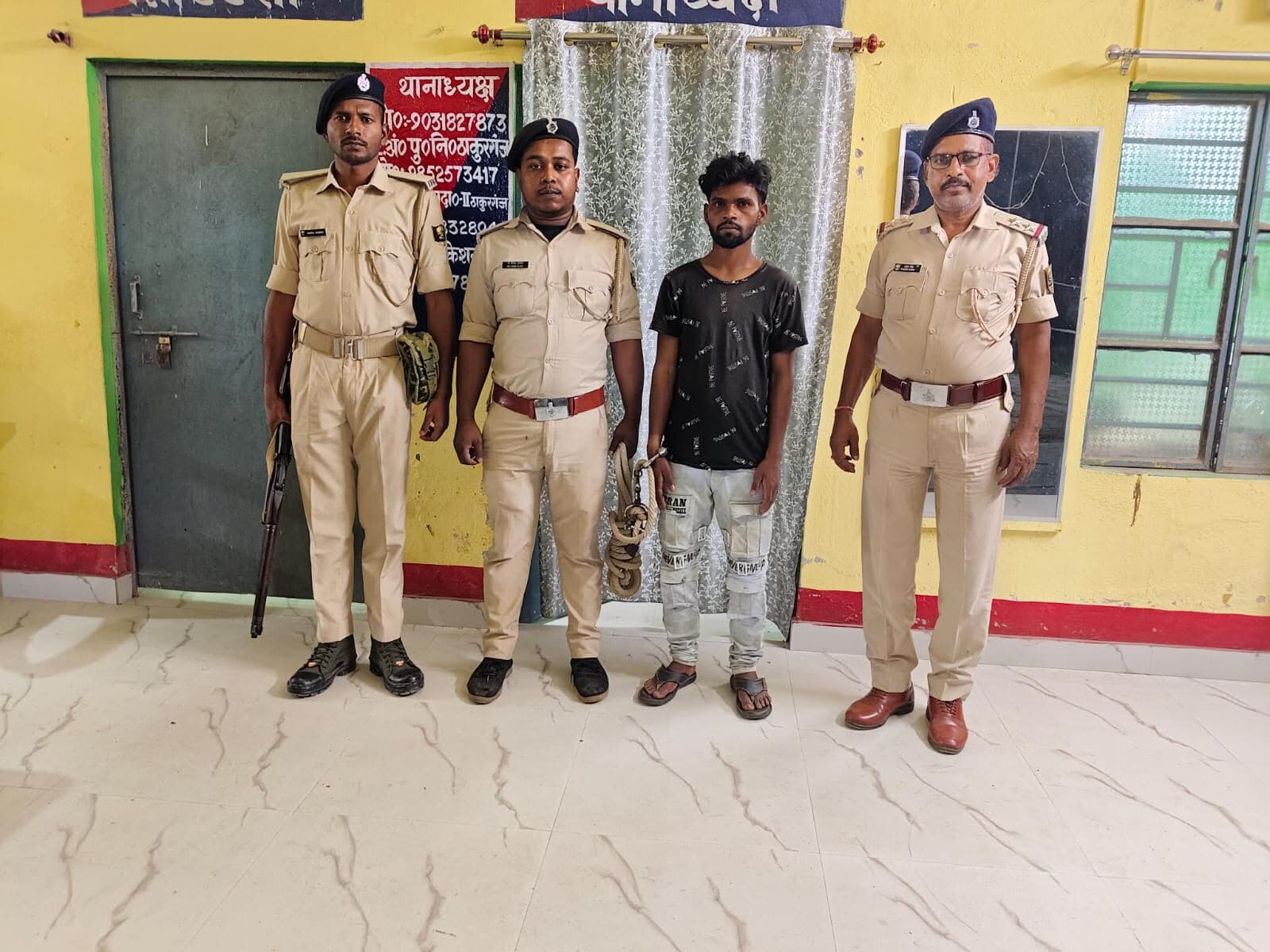 5.83 ग्राम स्मैक के साथ युवक गिरफ्तार