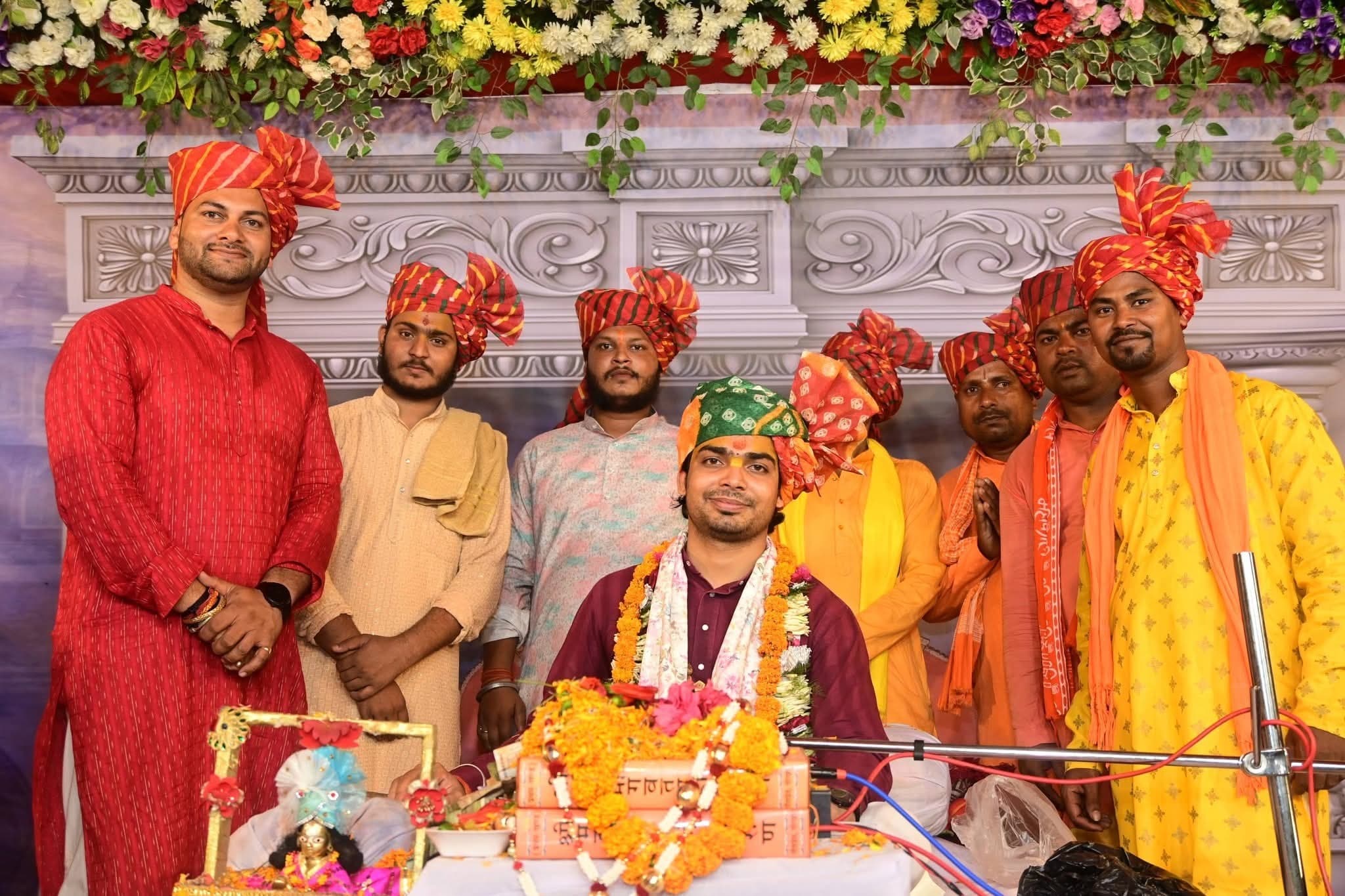 हवन-पूर्णाहुति व भंडारे के साथ श्रीमद्भागवत कथा संपन्न