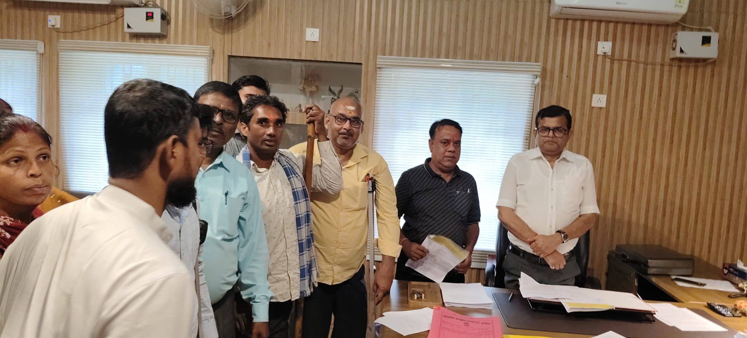 दिव्यांग अधिकार अधिनियम को लागू कराने के लिए भरी हुंकार