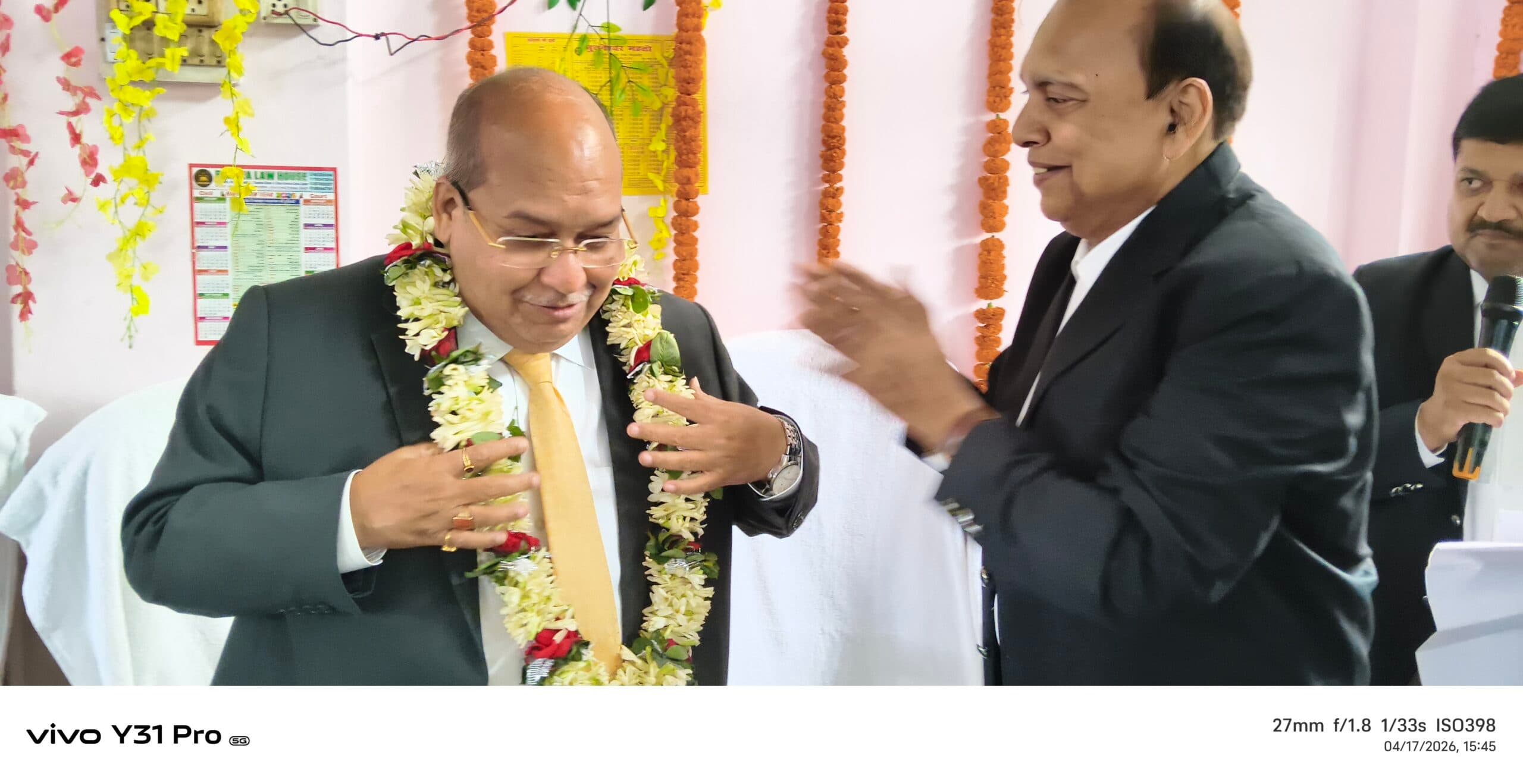 जस्टिस सह इंस्पेक्टिंग जज ने न्यू रिकॉर्ड बिल्डिंग का किया उद्घाटन