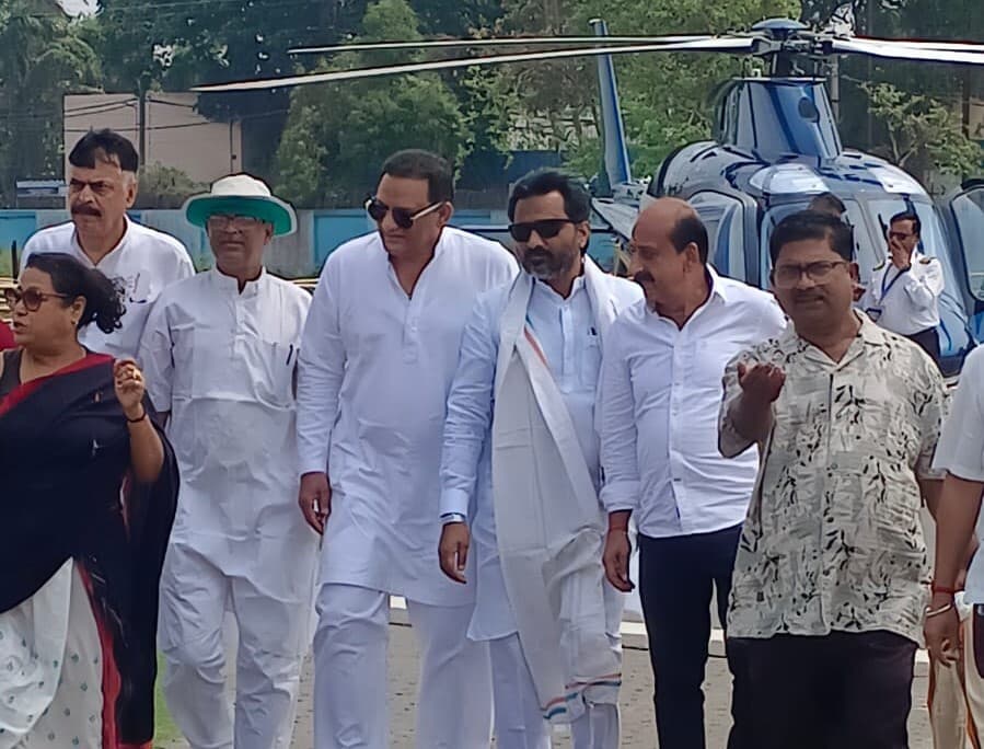 मो अजहरूद्दीन ने अधीर रंजन के समर्थन में किया रोड शो