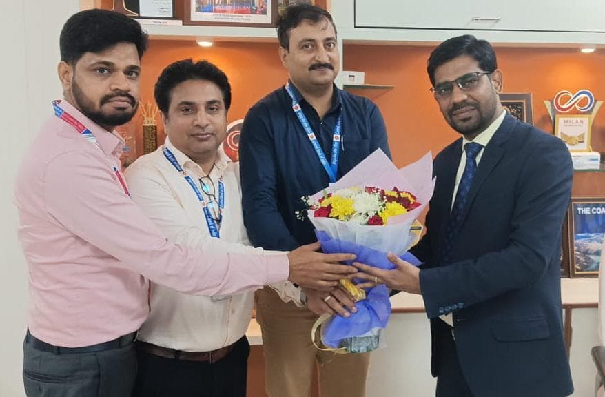 सेंट्रल बैंक ऑफ इंडिया के क्षेत्रीय प्रमुख ने पाकुड़ शाखा का किया निरीक्षण