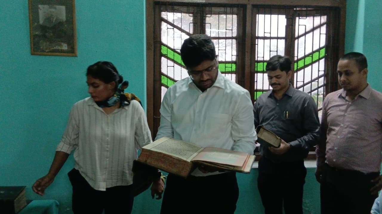 सभी पांडुलिपियों का ज्ञान भारतम पोर्टल पर होगा डिजिटाइजेशन : डीएम