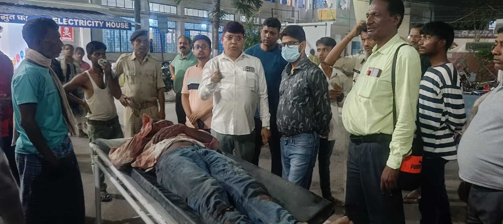 साहिबगंज में ट्रैक्टर हादसे में युवक की दोनों आंखें फटीं