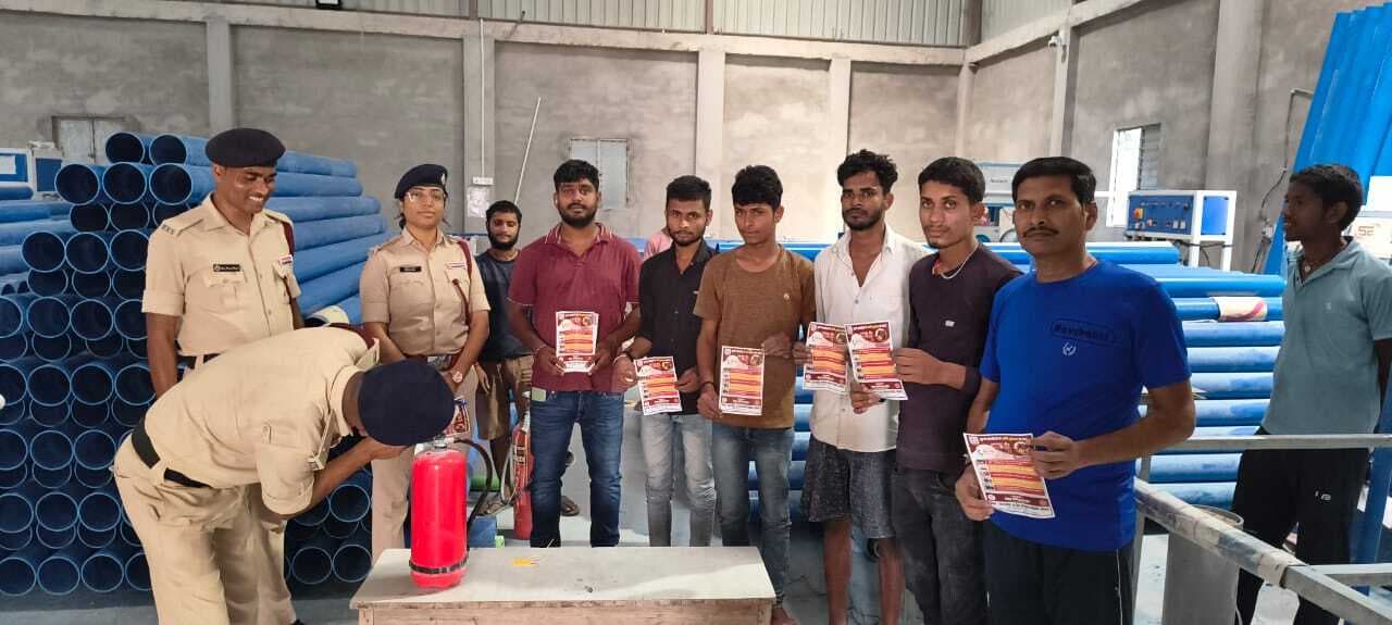 अग्निशमन सेवा सप्ताह के छठे दिन मॉकड्रिल व जागरूकता अभियान