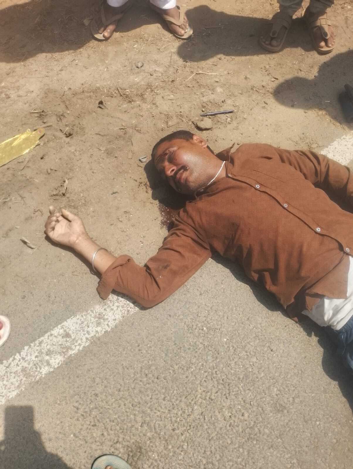 ऑटो की टक्कर से बाइक सवार कैटल गार्ड घायल