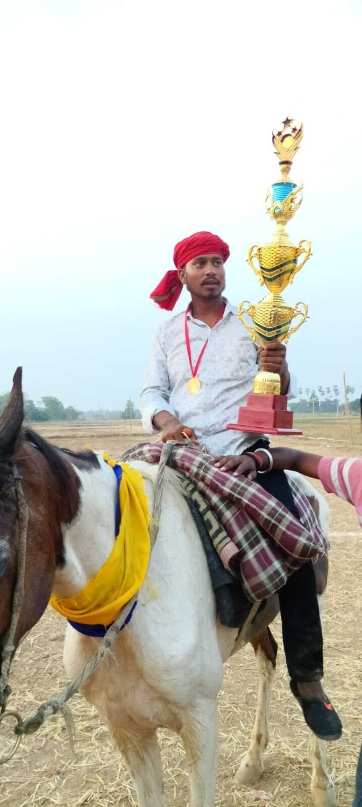 मुंगेर की रेस में परबत्ता माधवपुर का घोड़ा बना चैम्पियन