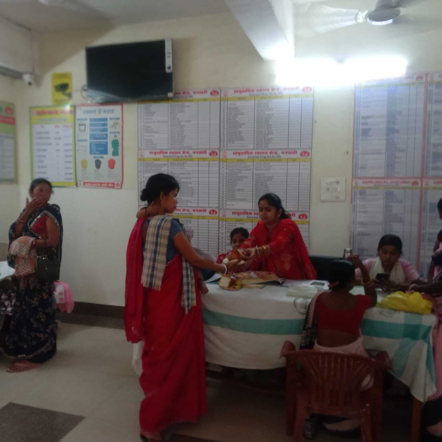 प्रसव पूर्व 16 गर्भवती महिलाओं की हुई जांच