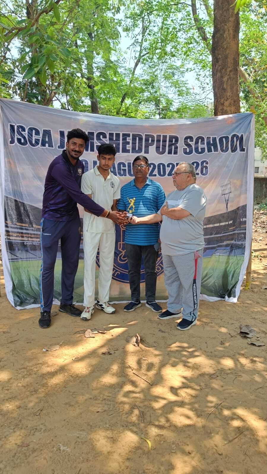 jsca news : ऋषिकेश प्रसाद की शानदार गेंदबाजी से केएसएमएस जीता