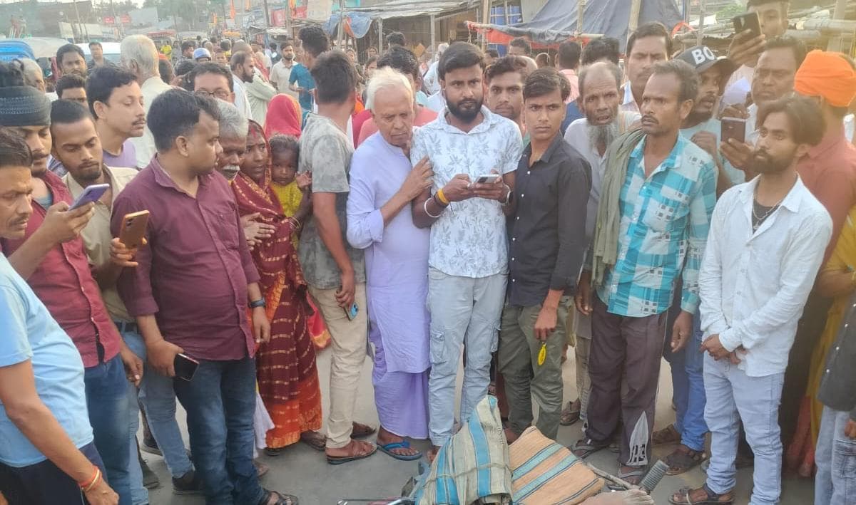 टैंकलोरी की ठोकर से बाइक सवार की मौत