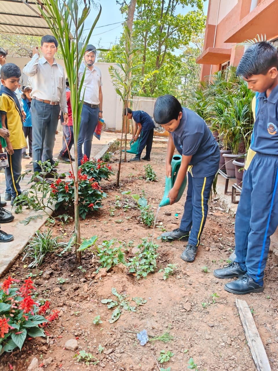 वाइबीएन गुरुकुलम में मना पृथ्वी दिवस