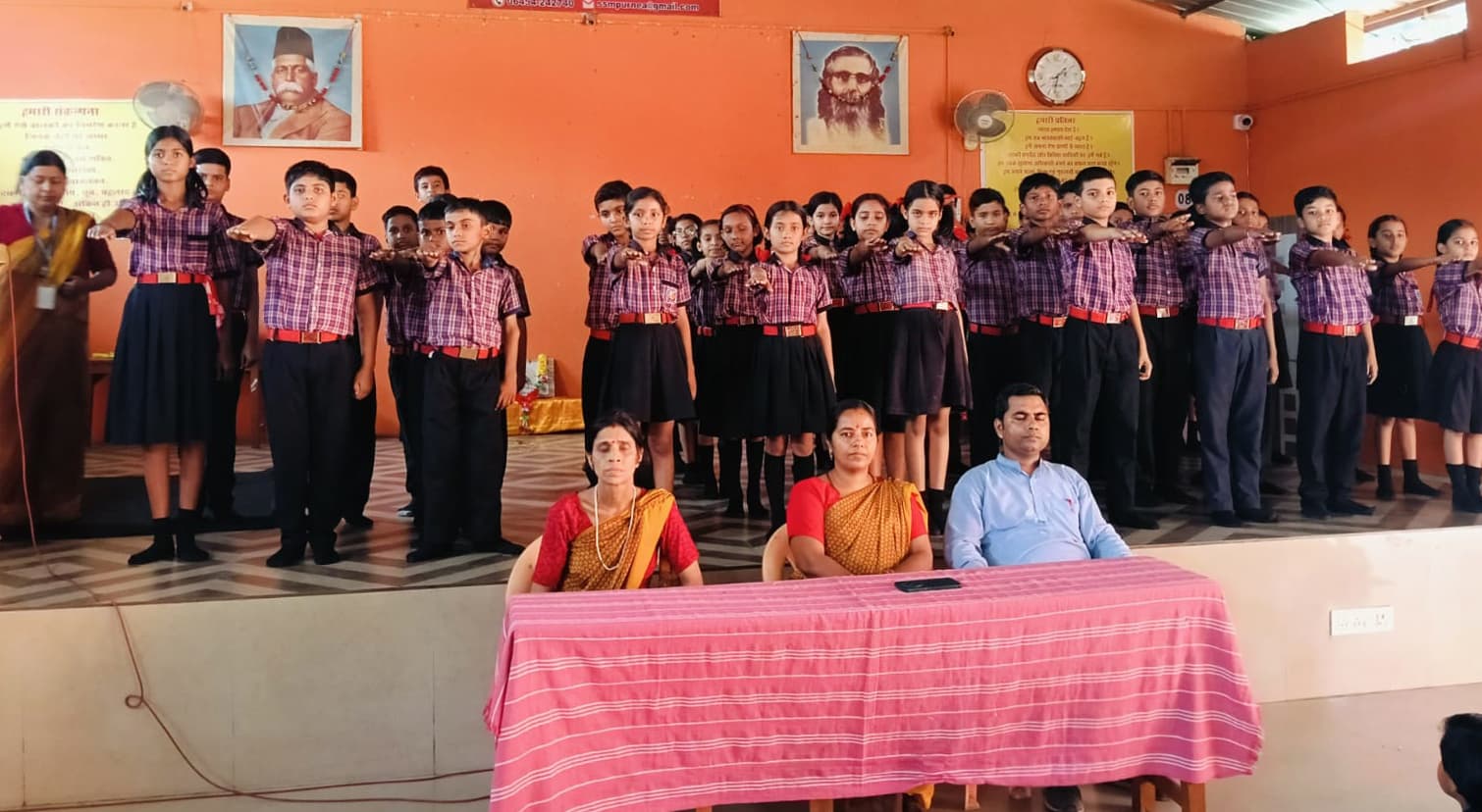 सरस्वती शिशु मंदिर में मनी वीर कुंवर सिंह की जयंती