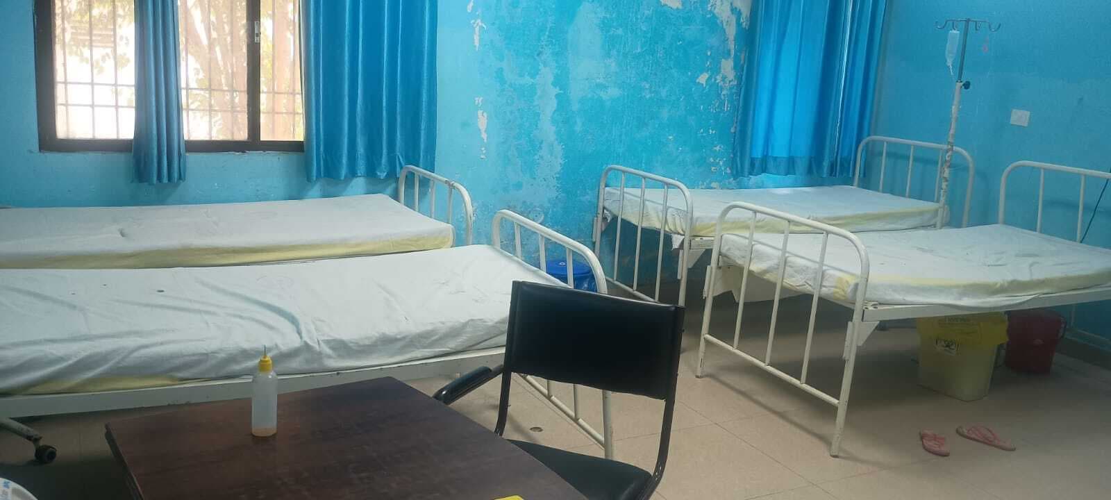 सीएचसी करगहर में बना छह बेड का हीटवेव वार्ड