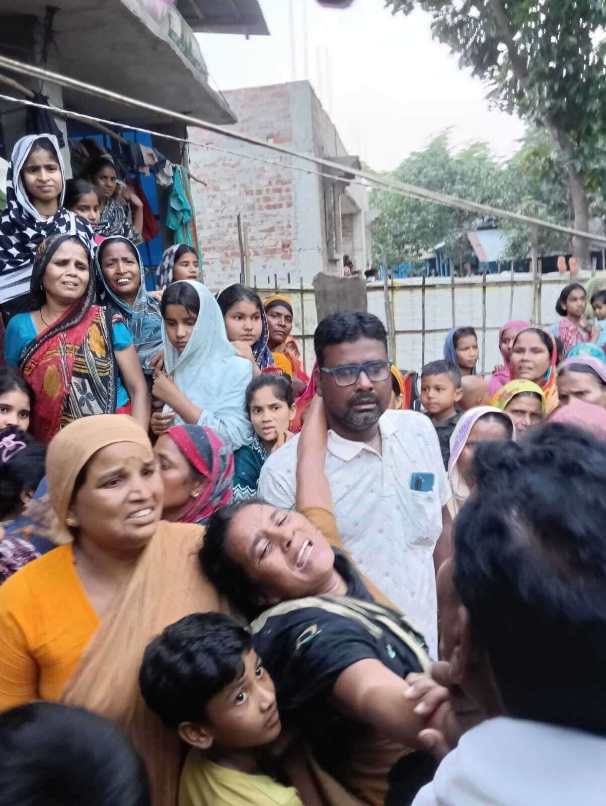 कदवा में ट्रैक्टर से कुचलकर दो बच्चों की मौत