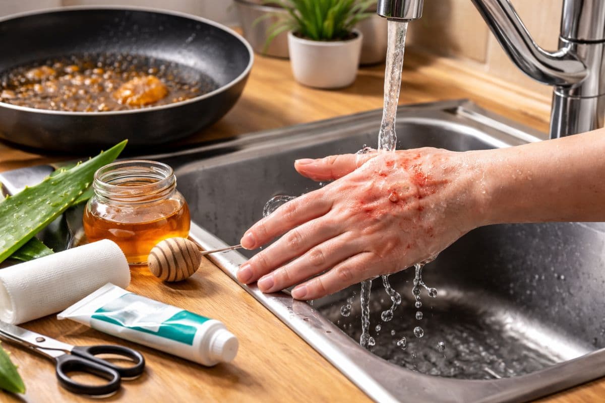 गर्म तेल या तवे से जल गया हाथ? तुरंत अपनाएं ये कारगर फर्स्ट एड टिप्स