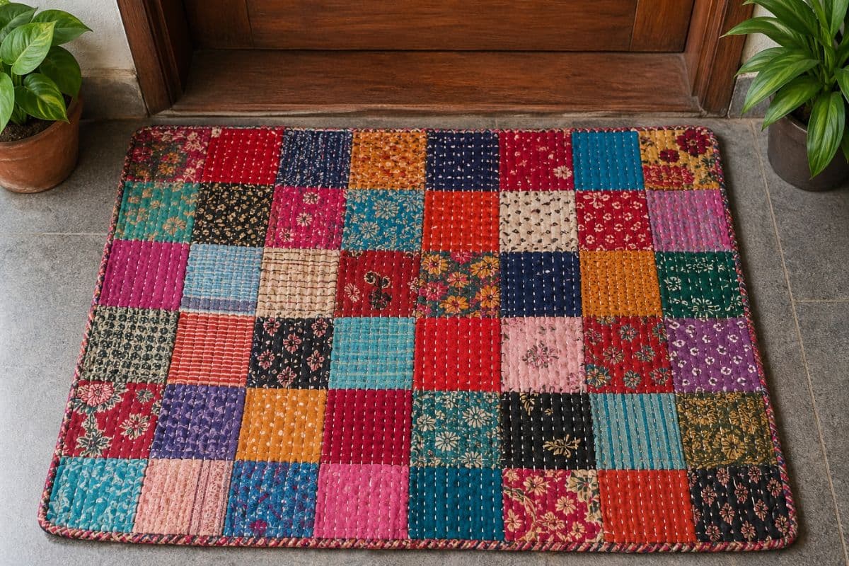 patch work door mate