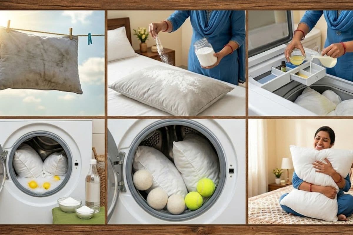 बदबूदार तकिये को बनाएं नया जैसा, अपनाएं ये 6 आसान घरेलू उपाय