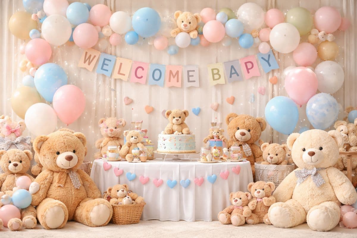 teddy theme decoration