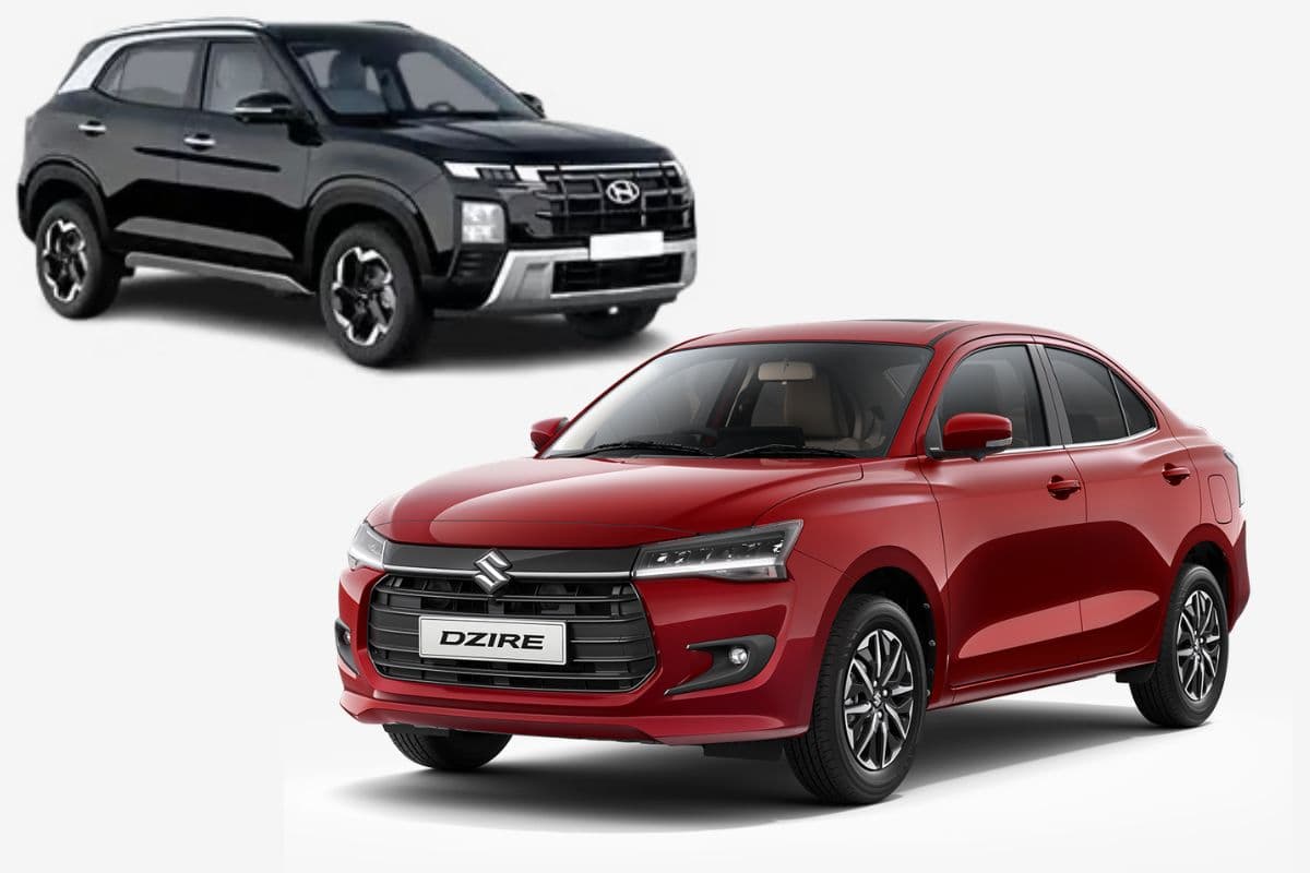 Dzire से Creta तक, भारत की सबसे ज्यादा बिकने वाली 5 कारें, देखें पूरी लिस्ट