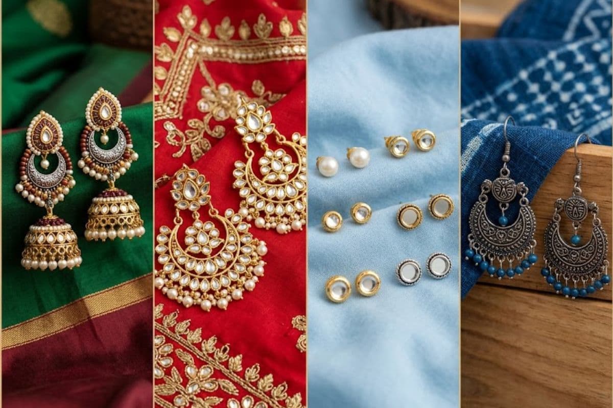 5 ट्रेंडिंग इयररिंग डिजाइन जो सूट के साथ दें परफेक्ट और स्टाइलिश लुक