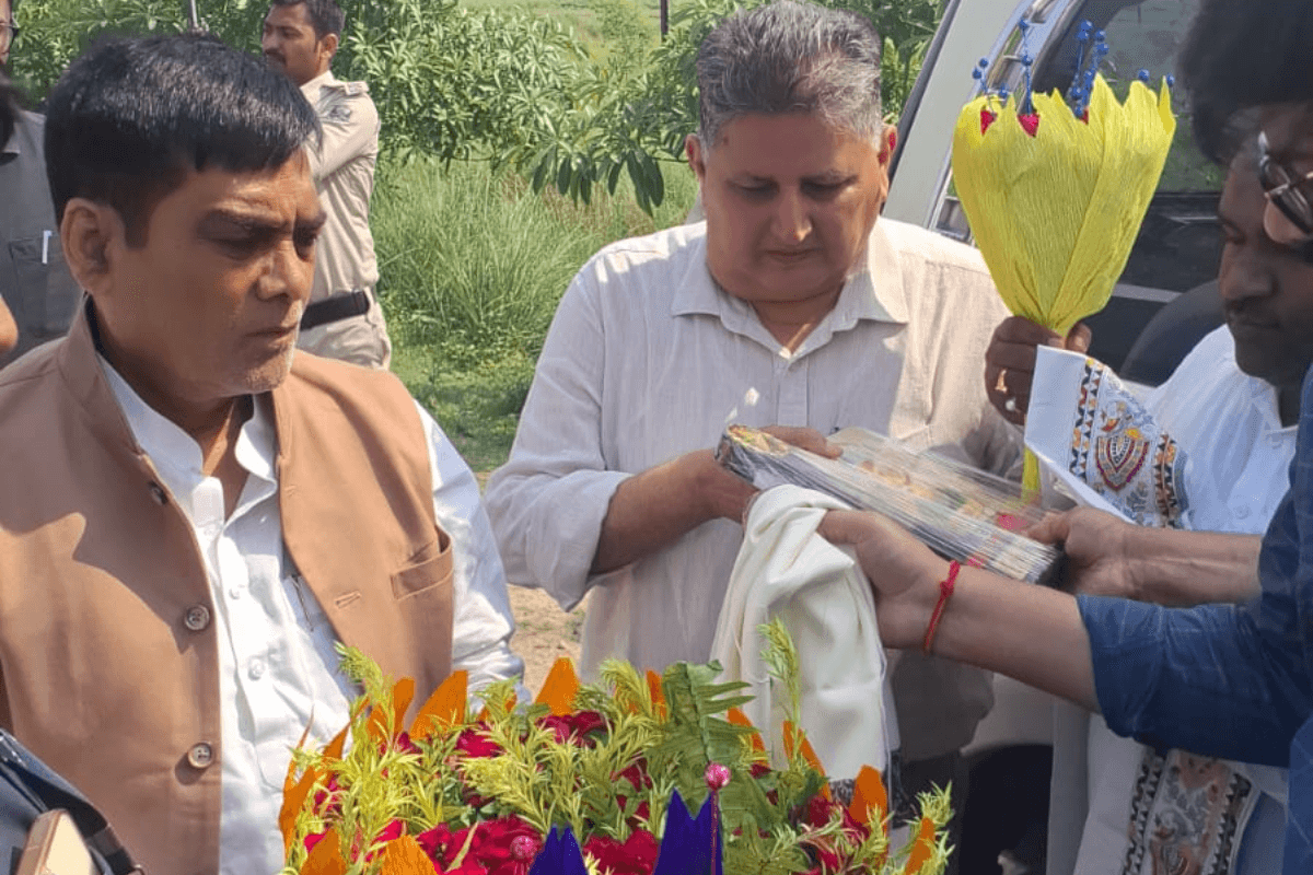 सीवान में सहकारिता मंत्री रामकृपाल यादव का भव्य स्वागत, प्रशिक्षण शिविर में जा रहे थे मंत्री