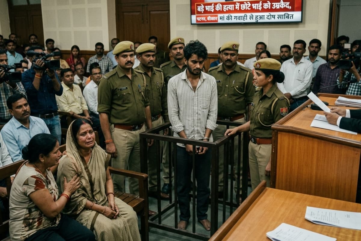 बेतिया: बड़े भाई की हत्या में छोटे भाई को उम्रकैद, मां की गवाही से हुआ दोष साबित