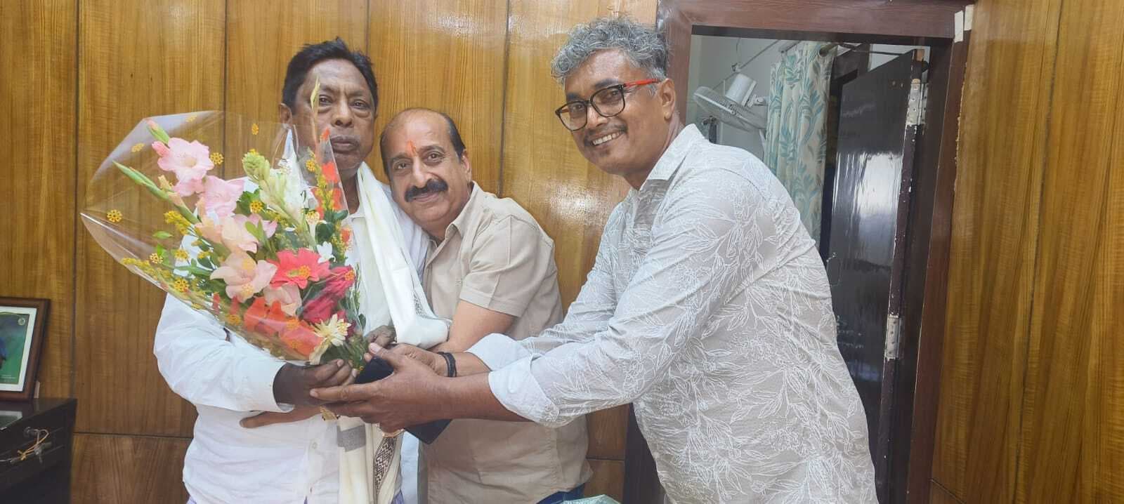 प्रदेश को-ऑर्डिनेटर ने आलमगीर से की मुलाकात
