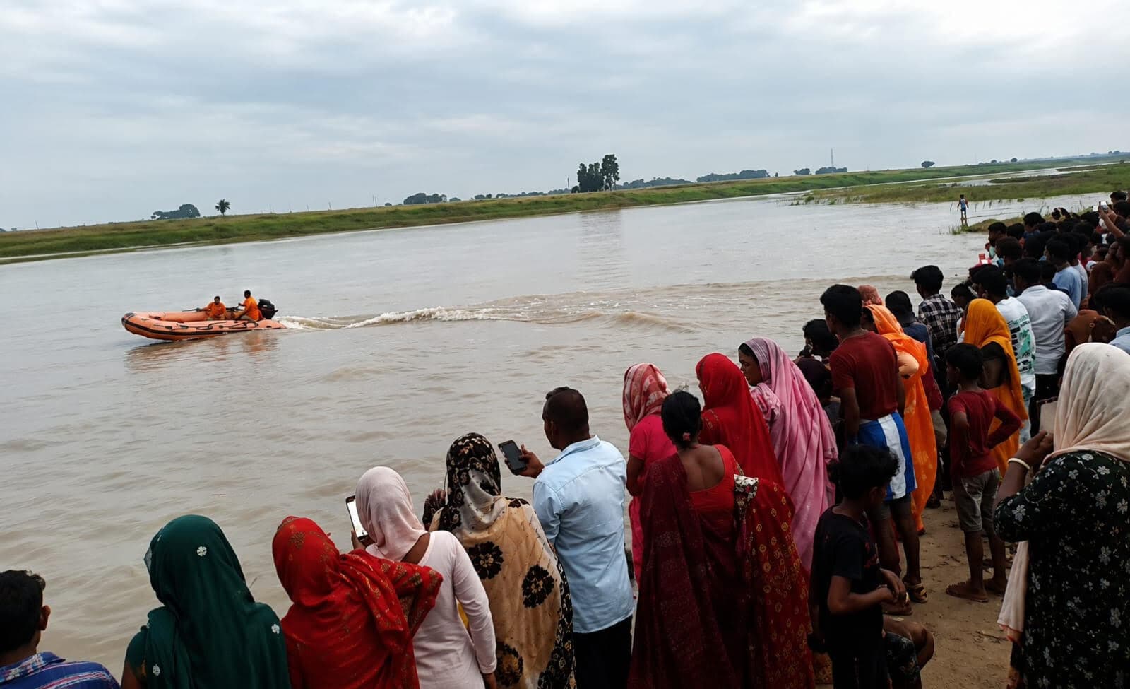 दो बच्चियों की कनकई नदी में डूबने से मौत