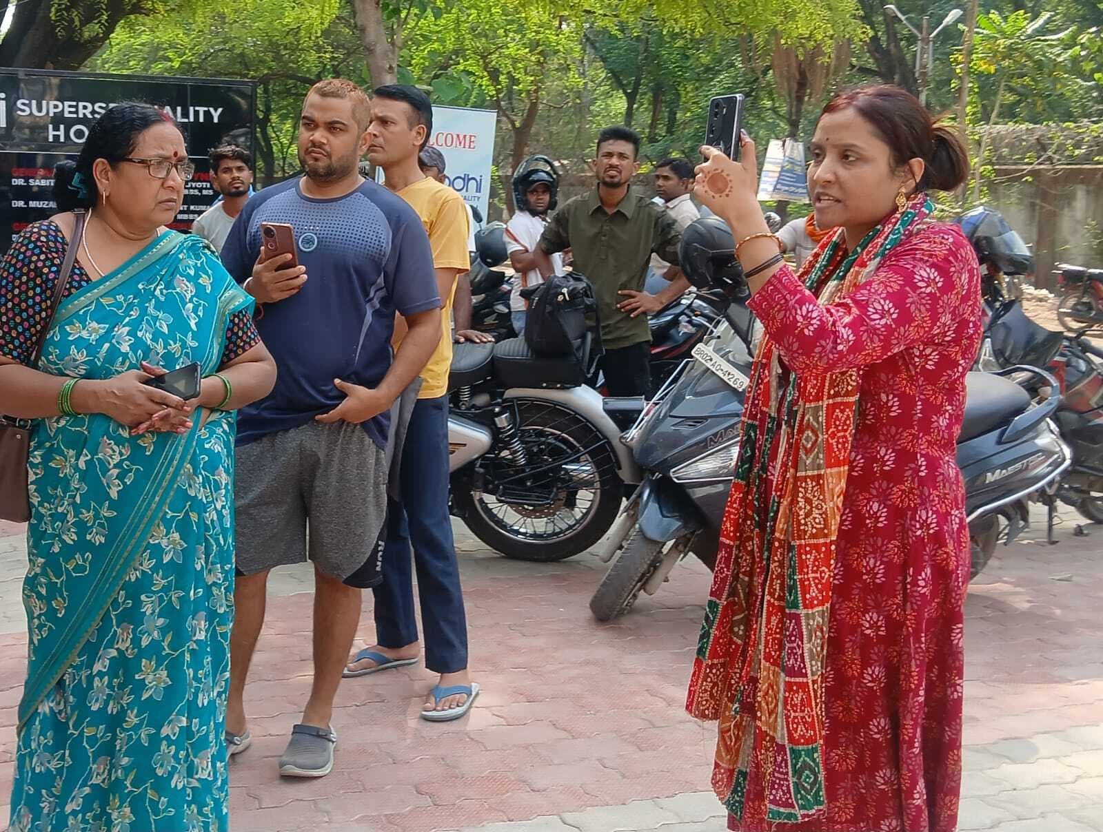 प्राइवेट अस्पताल में मरीज की मौत के बाद हंगामा