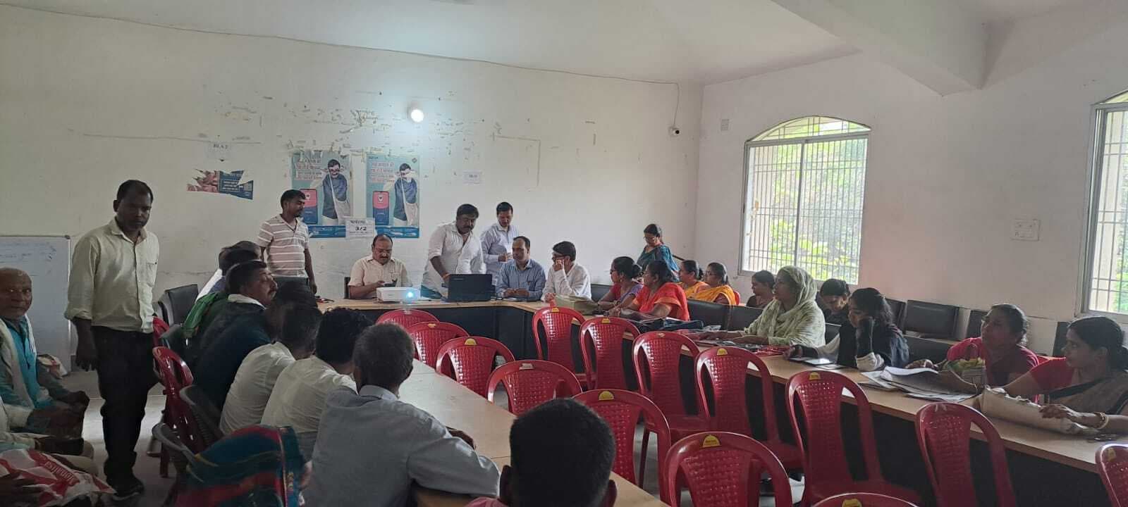 एसआइआर अभियान को लेकर बीएलओ को दिया गया प्रशिक्षण