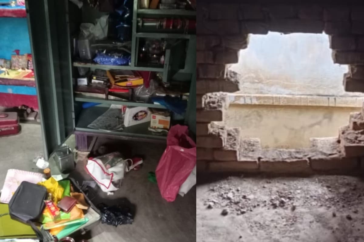 दरभंगा: घनश्यामपुर में दीवार काटकर 14 लाख की चोरी, इलाके में सनसनी