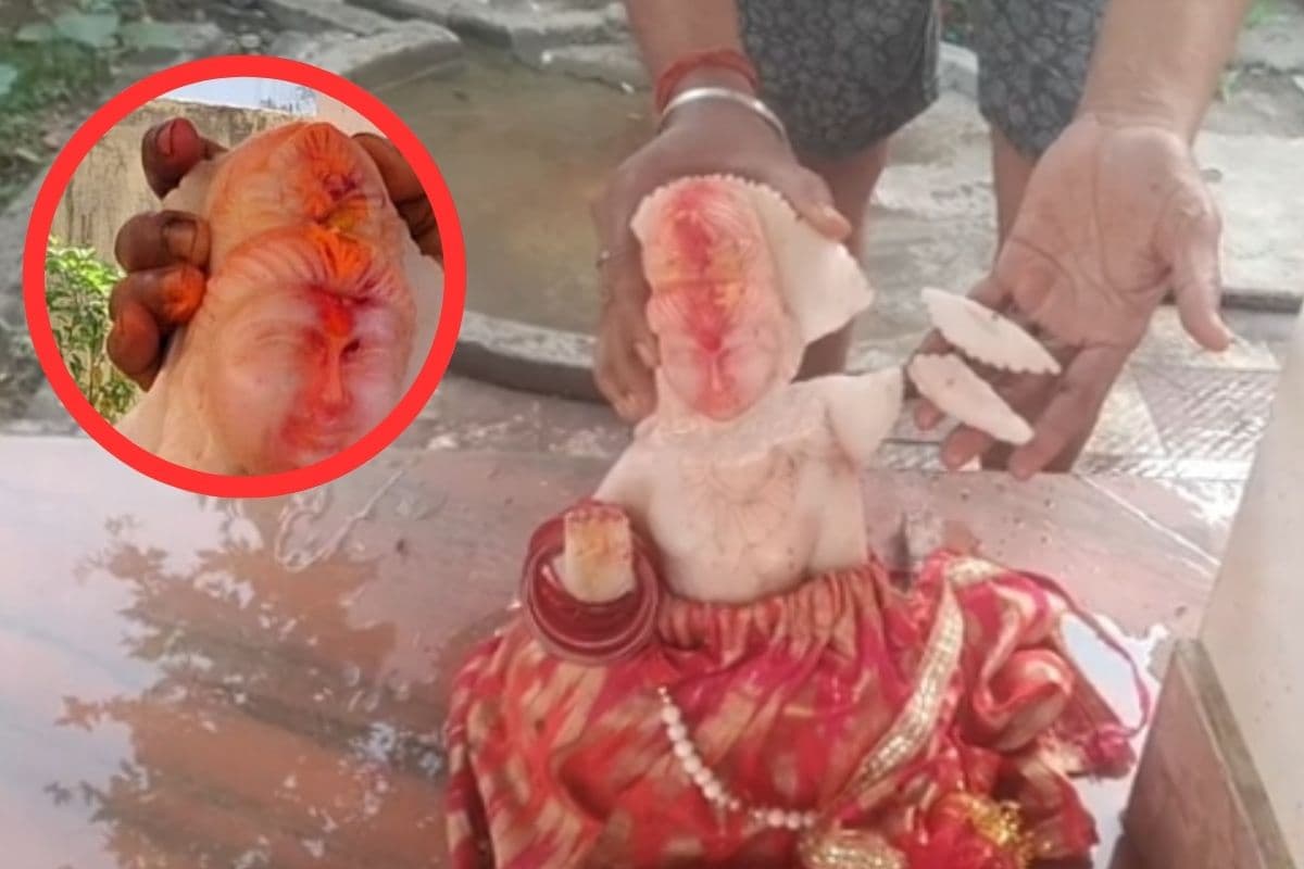 जामताड़ा के शिव मंदिर में मां पार्वती की मूर्ति खंडित, श्रद्धालुओं में नाराजगी
