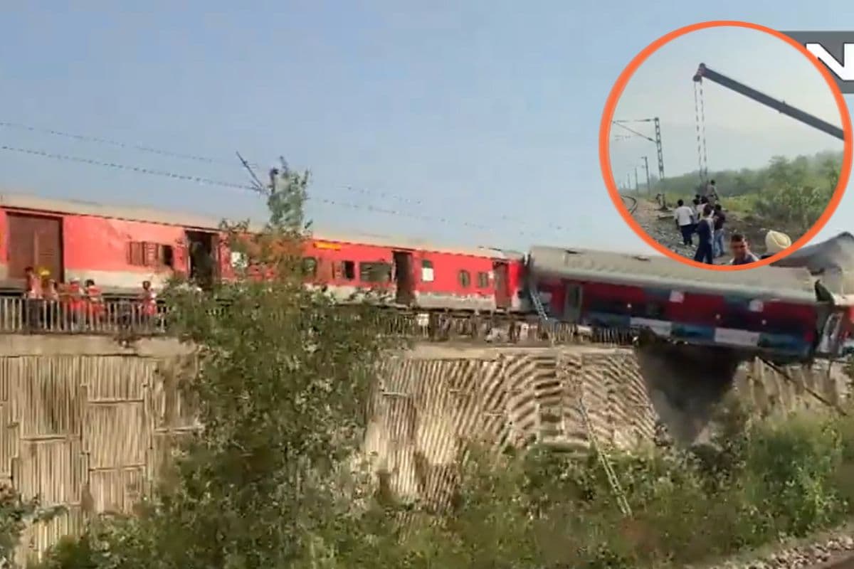 Video: ऋषिकेश के पास उज्जैनी एक्सप्रेस के 3 कोच पटरी से उतरे