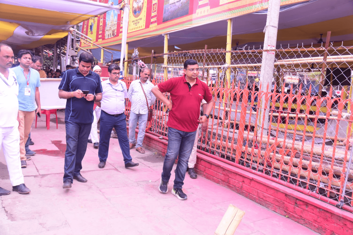 राजगीर मलमास मेला में डीएम-एसपी ने किया संपूर्ण मेला क्षेत्र का औचक निरीक्षण; चप्पे-चप्पे पर QRT और CCTV तैनात!