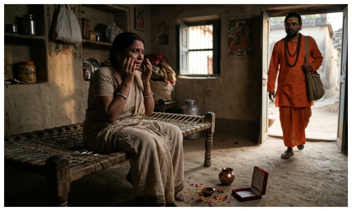 मधुबनी: तांत्रिक बनकर महिला से लाखों के जेवरात ठगे, पूजा के बहाने सोना लेकर फरार