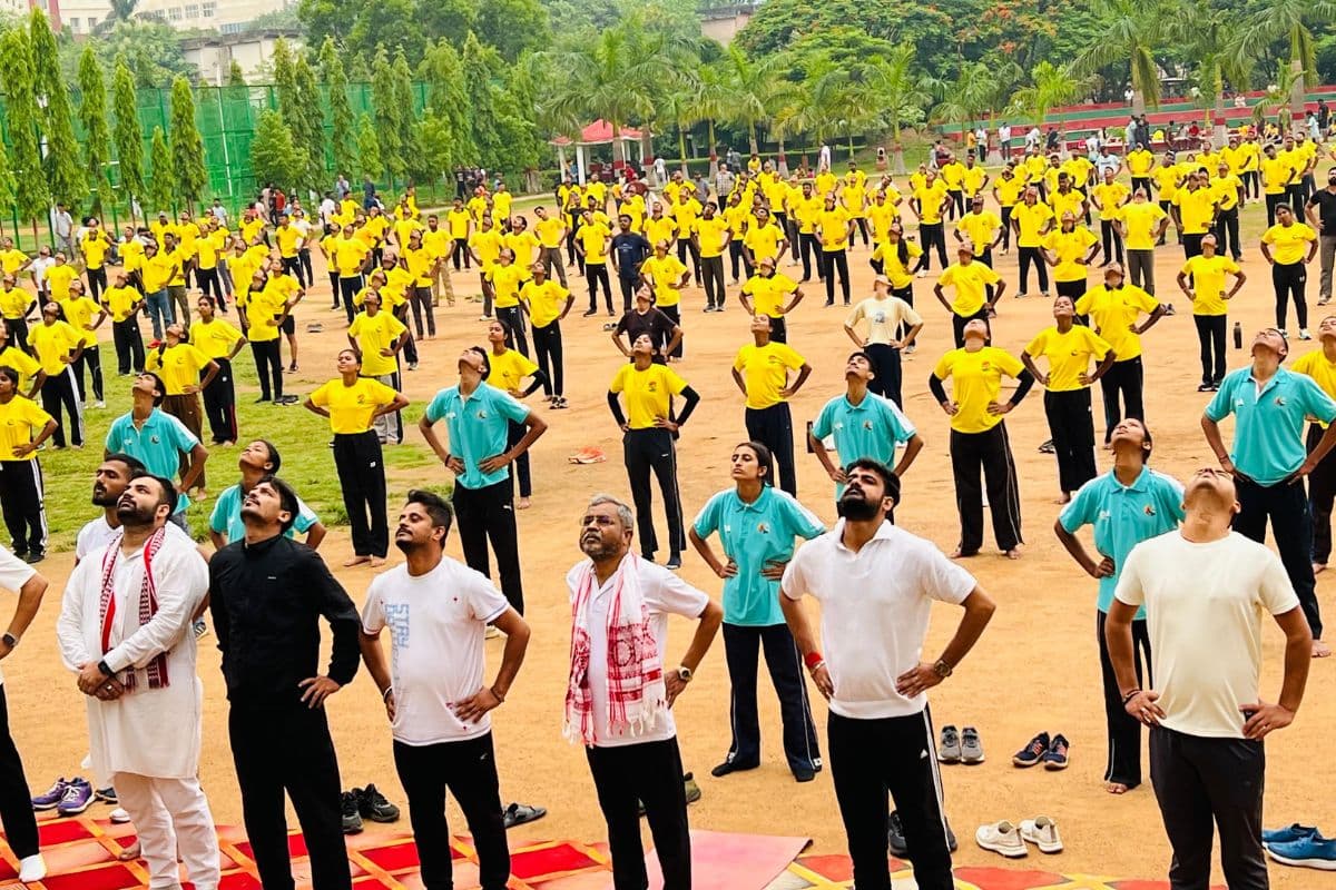 international yoga day ranchi