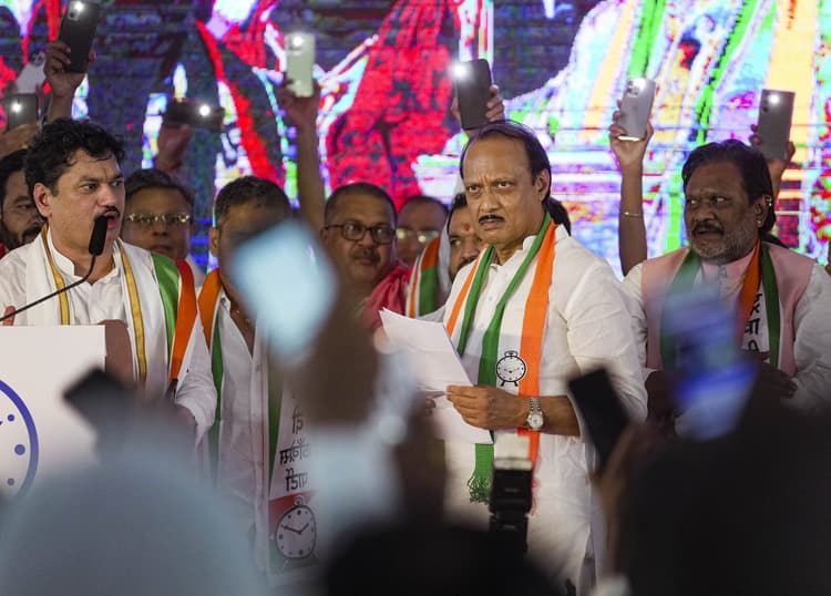 'पार्थ' की वजह से चाचा शरद पवार से अजित पवार ने की बगावत ?