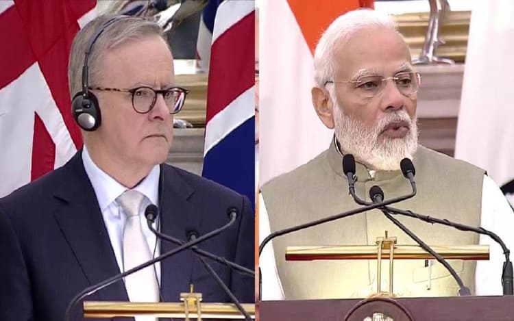 PM मोदी ने संयुक्त बैठक में उठाया मंदिर में तोड़फोड़ का मुद्दा, जानिए ऑस्ट्रेलियाई पीएम ने क्या दिया जवाब?