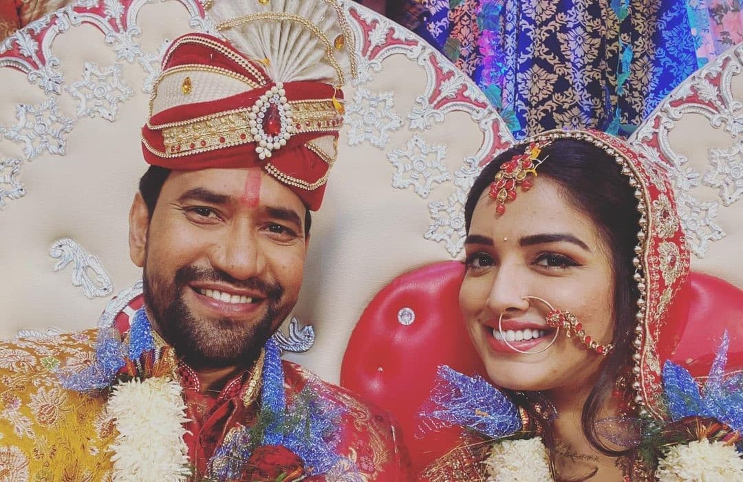 आम्रपाली दुबे और निरहुआ की शादी की चर्चा शुरू, तस्वीरें की शेयर