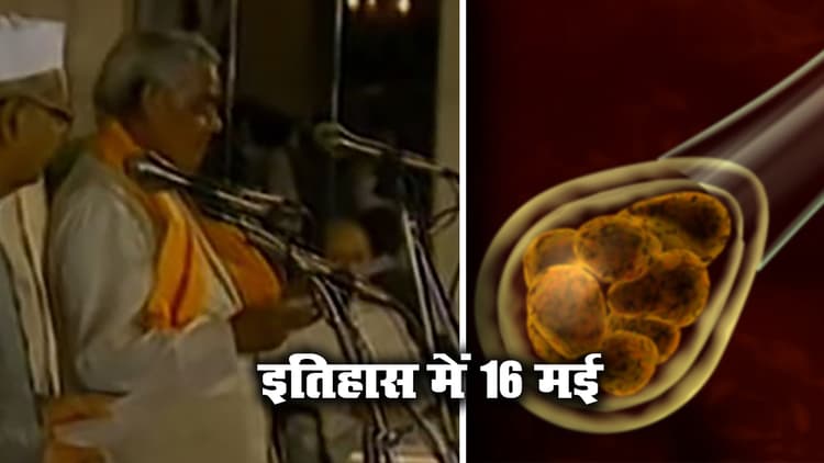 16 May History: वैज्ञानिकों के इस खोज से कई लाइलाज बीमारियों की इलाज की जागी उम्मीद, इधर, दसवें PM के रूप में अटल बिहारी वाजपेयी ने किया शपथ ग्रहण