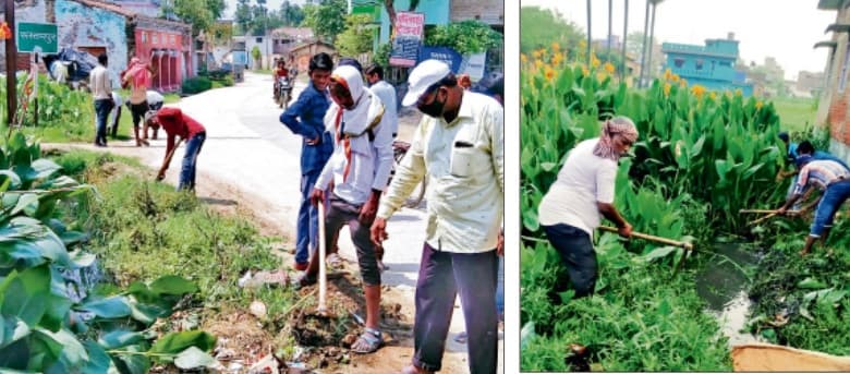 बिहार के इन तीन नगर पंचायतों में पहली बार सड़कों पर लगा झाड़ू, संसाधन के अभाव में कर्मियों को हुई परेशानी