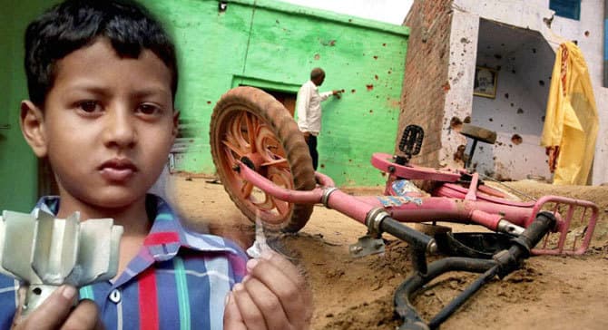 पाक ने फिर चलायी निर्दोषों पर गोली