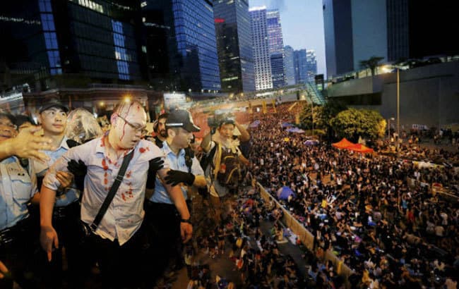 हांगकांग के विरोध-प्रदर्शनों के पीछे अमेरिका : चीन