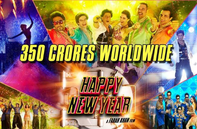 ''हैप्पी न्यू ईयर'' की कमाई 340 करोड के पार, ''चेन्नई एक्सप्रेस'' के बाद...