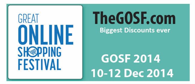 ”GOSF 2014” की तारीख तय, करें जी भर के शॉपिंग