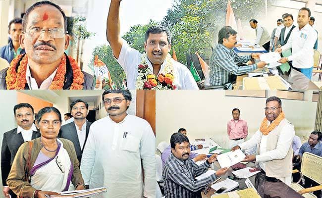 बन्ना, धान सहित 271 ने भरे परचे