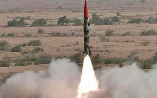 पाकिस्तान ने किया परमाणु बैलेस्टिक मिसाइल का परीक्षण