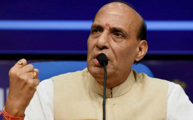 अकसाई चिन पर चीन का कब्जा कांग्रेस की देन : राजनाथ