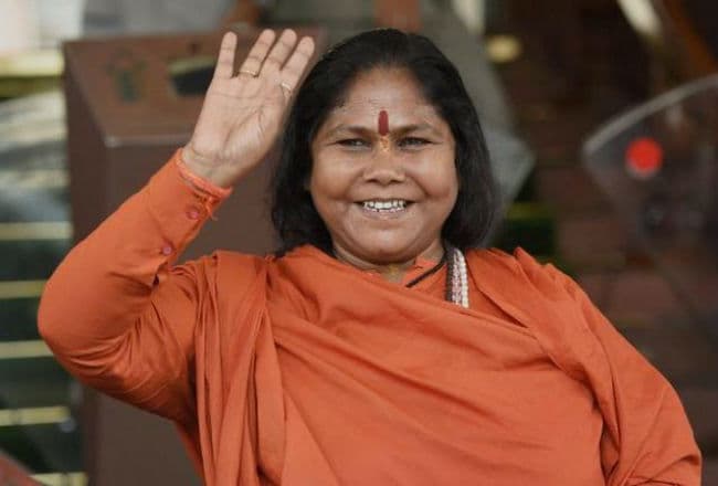 खाद्य राज्य मंत्री साध्वी निरंजन बोलीं, मुस्लिम-ईसाई भी राम की संतान