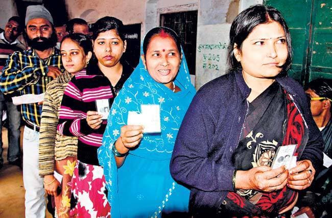 शहर सुस्त, गांवों में दिखा उत्साह